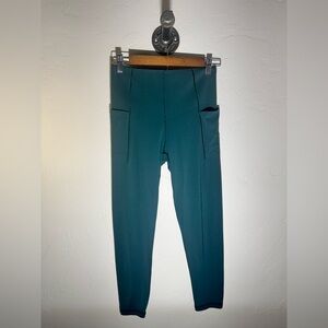 Aerie Offline Real Me Teal High-Rise Leggings Size‎ Medium (short)